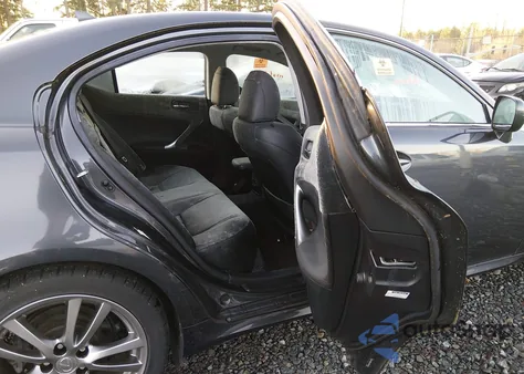 2008 Lexus Is 250 from USA, damaged, VIN JTHBK262285070359